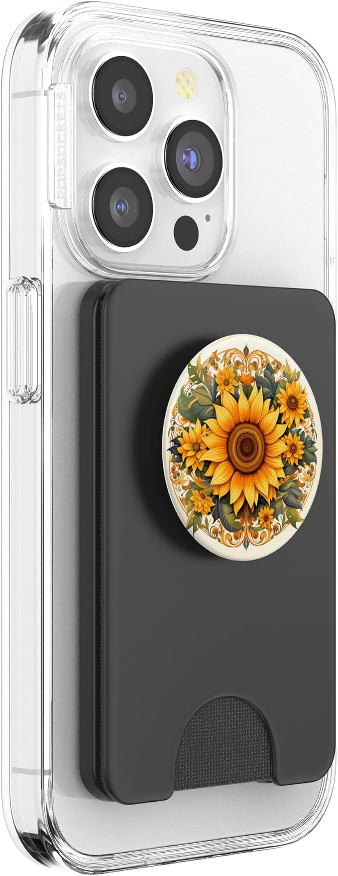 Sunflower PopSockets PopGrip for MagSafe