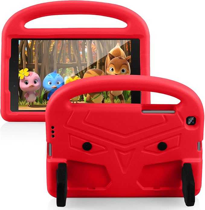 Kids Case for Samsung Galaxy Tab A 8.0 (2019) SM-T290/SM-T295 Techcircle Kid Child Safe Shock Proof EVA Rugged Protective Handle Stand Case for Galaxy Tab A 8.0 SM-T290/SM-T295 Tablet Black