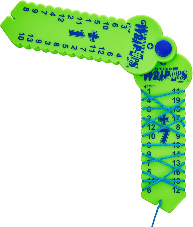 Learning Wrap-Ups Addition Keys - Self Correcting Math Tool for Kids Grade Level K-3