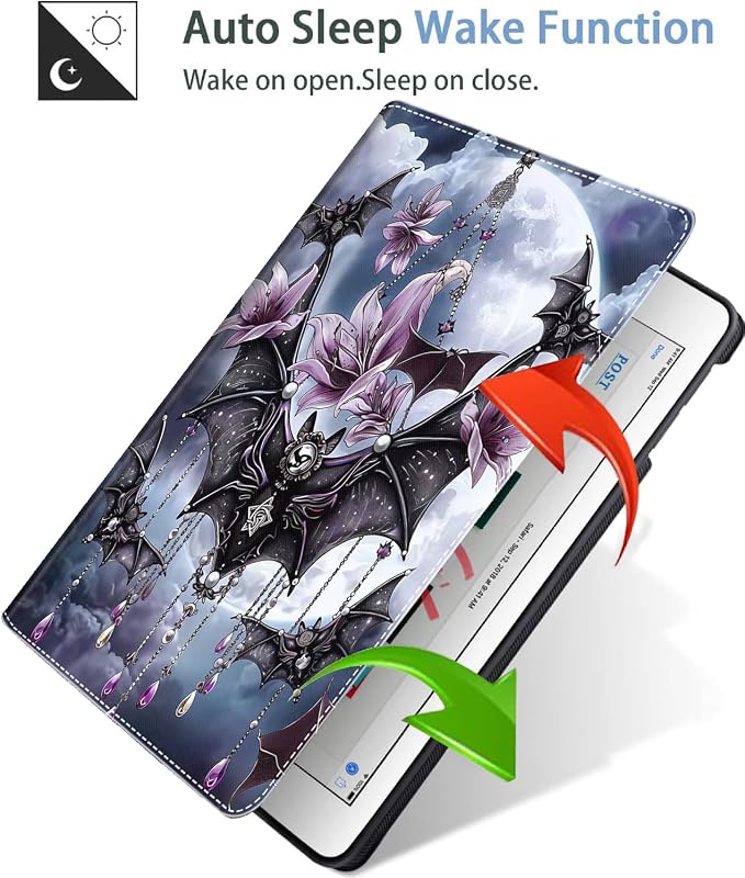 Case for iPad 9th/8th/7th Generation 2021/2020/2019 iPad 10.2 Inch Also Fit iPad Air 3th Gen 2019/iPad Pro 10.5 inch，Standing Cover with Auto Sleep/WakeCute Black Cat