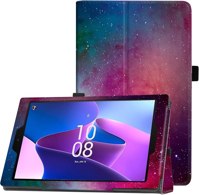 Folio Case for 10.1 Inch Previous Fire HD 10 Tablet | Famavala Stand Cover for [7th/9th Generation 2017/2019 Released] (BlueSky)