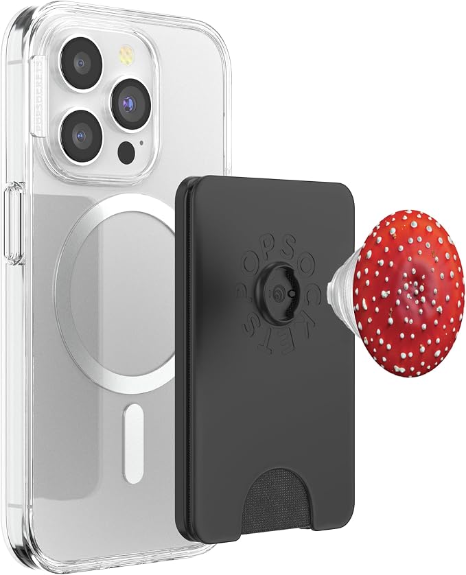 Mushroom Illustration Print PopSockets Adhesive PopGrip