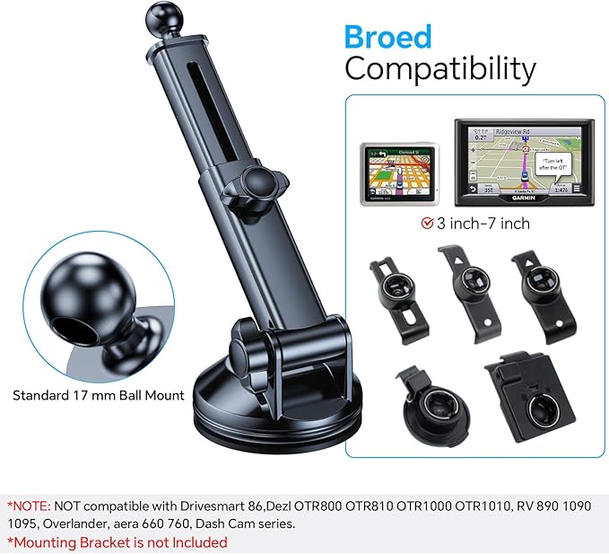 Coolpow for MagSafe Car Mount【Windshield+Vent+Dash】Magnetic Phone Holder for Car Phone Holder Mount Cell Phone Holders for Your Car Accessories Suction Cup Stand for Garmin GPS Fit iPhone 16 15 14 13