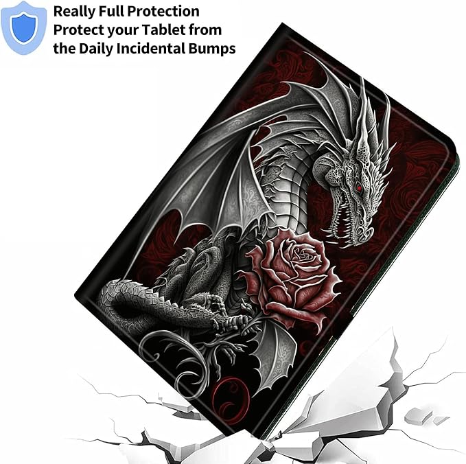 Case for Google Pixel Tablet 11 2023PU Leather 360 Degree Rotatable Kickstand Tablet Cover with Magnetic Closure for Pixel Tablet 11 2023/ All 10.5-11.5 Tablet，American Eagle with Flag