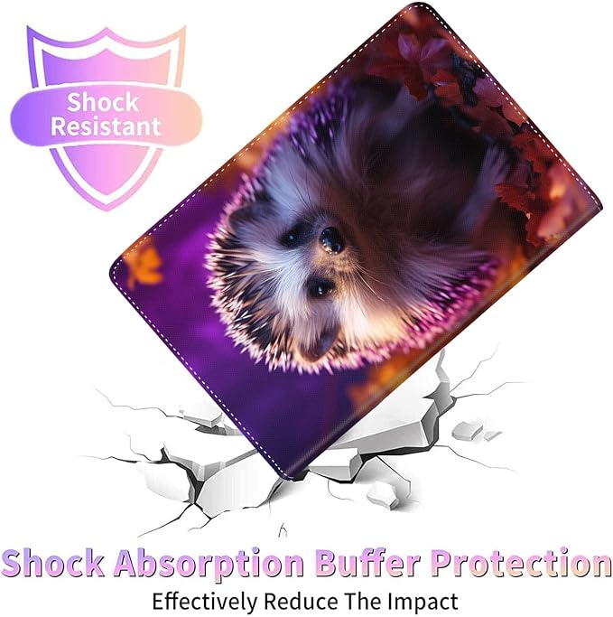 Case for New iPad (A16) 11th Generation 11 Inch 2025for iPad 10th Generation 2022 10.9 Inch Multi-Angle Stand Smart Cover Shockproof with Auto Wake/Sleep Baby Dragon