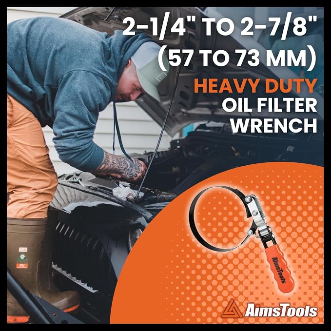 3001 Automotive Universal Oil Filter Swivel Removal Wrench