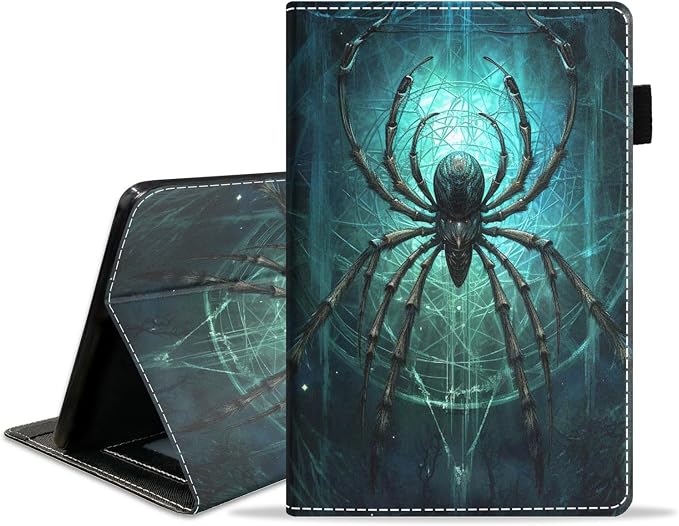 Case for Amazon Kindle Fire HD 8/Fire HD 8 Plus Tablet (12th/10th Generation 2024/2022/2020 Release) - PU Leather Folio Cover with Smart Auto Wake/Sleep Bald Eagle