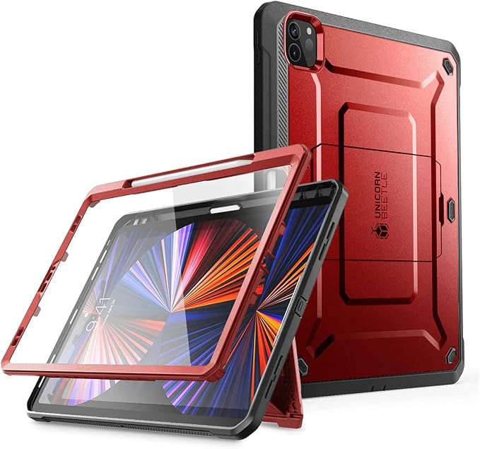 SUPCASE for iPad Pro 12.9 Inch Case 6th/5th/4th generation 2022/2021/2020 (Unicorn Beetle Pro) [Built-in Screen Protector &amp Stand &amp Pen Holder] Full-Body Rugged Cover for iPad Pro 12.9 Inch