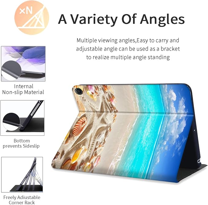 DEGDFSGR for Amazon Fire HD 10 Tablet 10 Plus Tablet Case (13th/11th Generation 2023/2021 Release) with Adjustable StandAuto Sleep/Wake for Kindle Fire 10 Case 10.1 inchAmerican Flag Sunflower Cross
