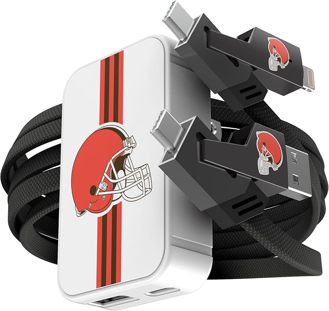 SOAR NFL Slim Wall Charger and 4 In 1 Multi Charging Cable
