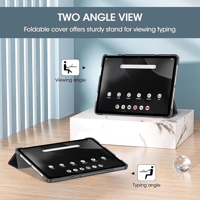 ProCase for Onn. 11 Inch Tablet Pro 2024 Case -Black | Slim Stand Hard Back Shell Protective Smart Cover for Onn. 11” Tablet Pro 2024 Model