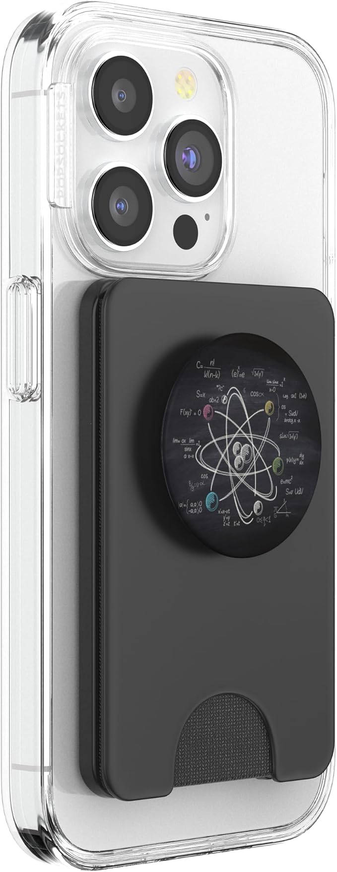 Atomic Nuclear Science and Physics Blackboard PopSockets Adhesive PopGrip