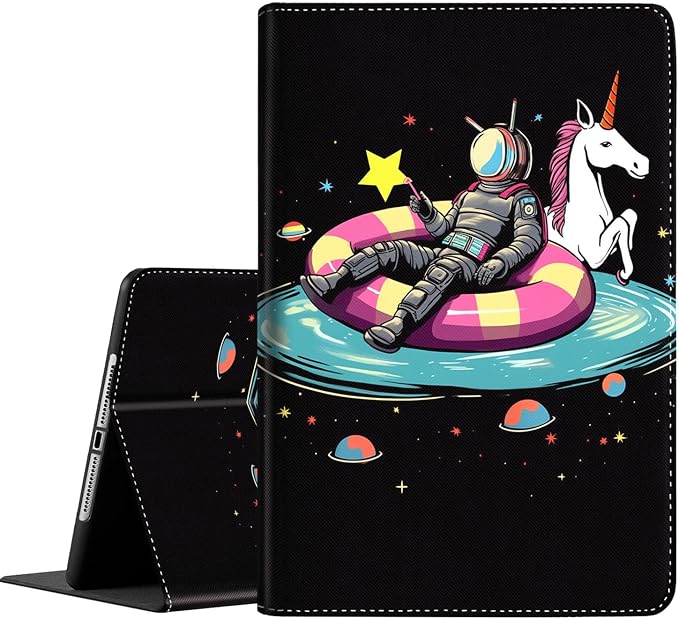 Case for iPad (A16) 11th Generation 11 Inch (2025) for iPad 10th Generation 10.9 Inch (2022) Slim Folding Stand Cover with Auto Wake/Sleep Watercolor Sea Turtle