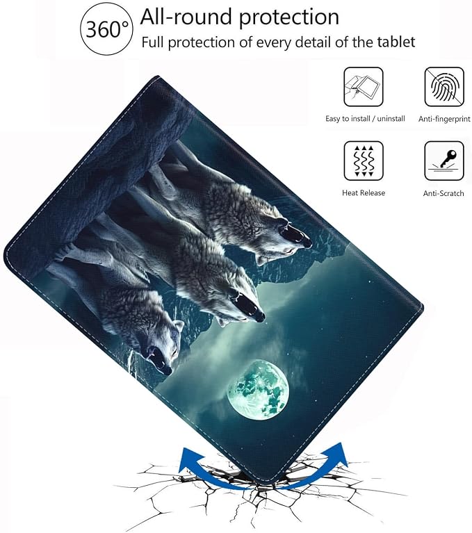 Case for iPad (A16) 11th Generation 11 Inch 2025 iPad 10th Generation 10.9 Inch 2022 Protective Leather Case Adjustable Stand Auto Wake/Sleep Smart Case - African American Girl