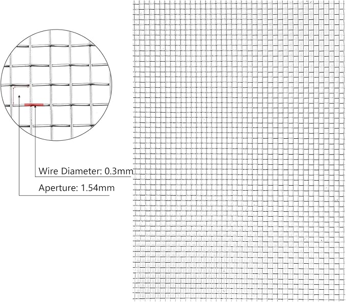 Stainless Steel Woven Wire Mesh Stainless Steel Woven Wire Mesh 14 Rodent