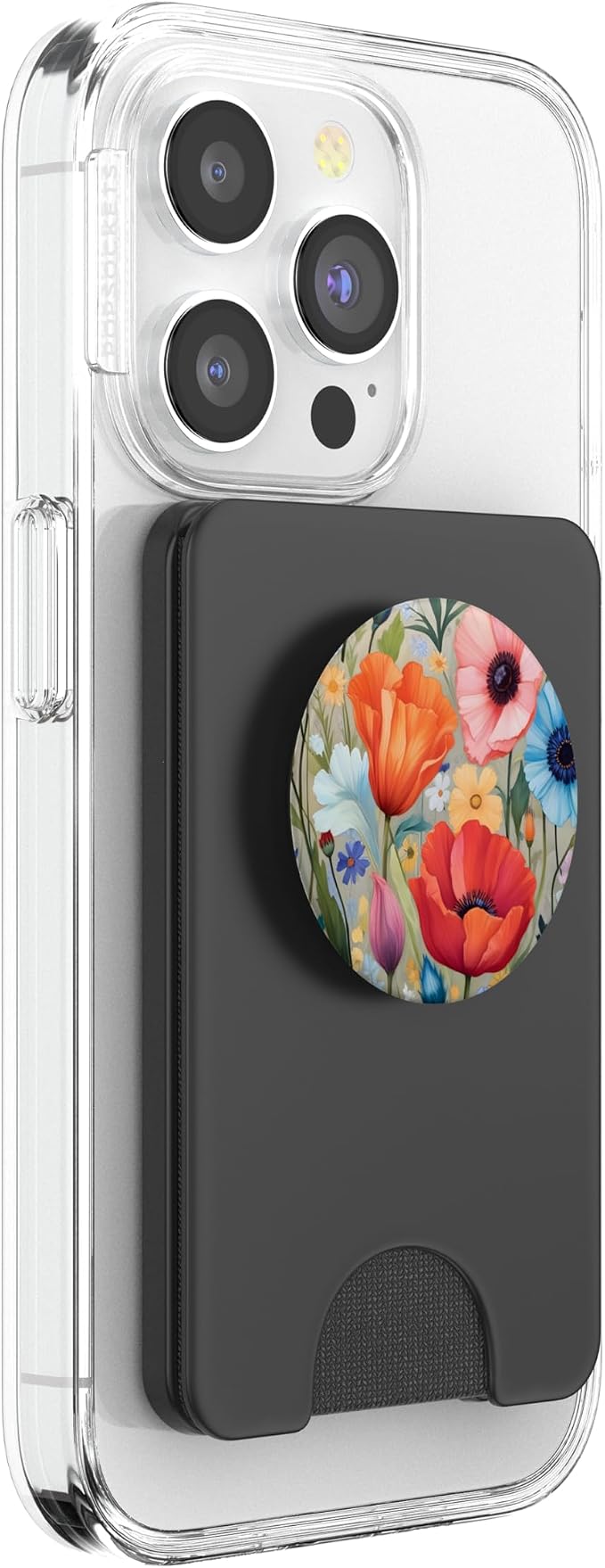 Blooming Wild Spring Garden Flowers Grasses Florals Leaves PopSockets PopGrip for MagSafe