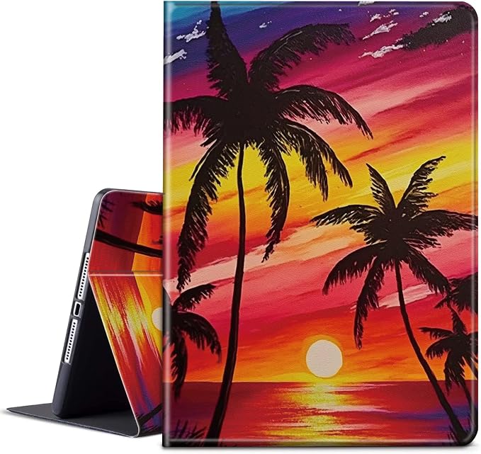 for Kindle Paperwhite 11th Gen 2021 6.8 inch Case - Signature Edition with Adjustable Stand &amp Auto Wake/Sleep - American Flag &amp Skull