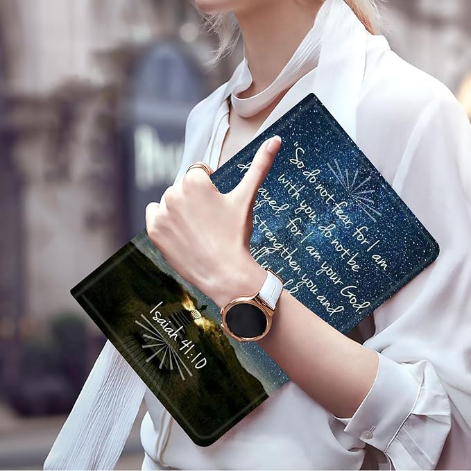 FUYOCWE for iPad Pro 13 Inch Case (M47th Generation2024 Model A2925A2926A3007)PU Leather Slim Folding Stand Case for iPad 13 7th GenAuto Sleep Wake Cover -A Dream Catcher Wolf