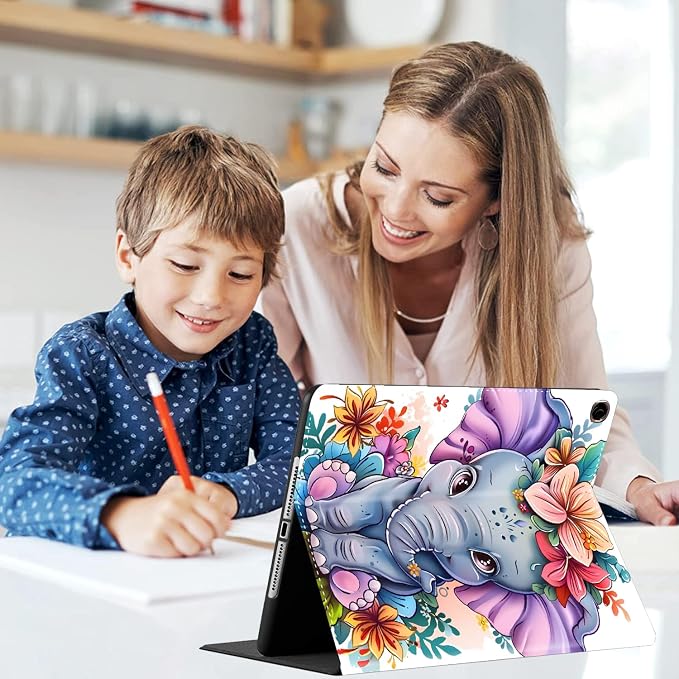 Case for Samsung Galaxy Tab S10 FE Plus 13.1 Inch 2025 Model (SM-X620/X626)Slim Folding Stand Cover with Auto Wake/Sleep for Samsung Galaxy Tab S10 FE Plus ，Painting Autumn Trees
