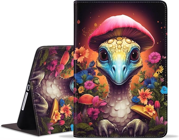 Case for Samsung Galaxy Tab S10 Lite/ S10 FE/ S9 FE 5G 10.9 Inch/ S9 11 Inch - Slim PU Leather Folding Stand Folio Cover with Auto Sleep/Wake - African American Girl
