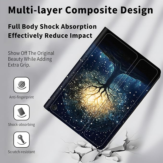 Case for All-New Amazon Kindle Fire HD 10 &amp 10 Plus 11th Generation 2021 Release 10.1 inchSlim Folding Stand Cover with Auto Wake/SleepAmerican Girls