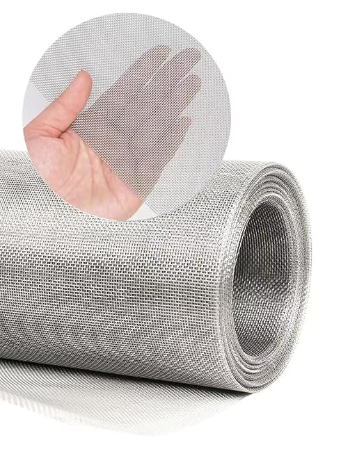 304 Stainless Steel Mesh Screen#40Mesh -Size:15.7"x47.2",