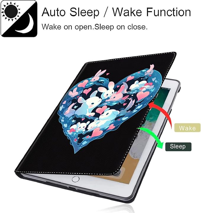 Case for New iPad (A16) 11th Generation 11 Inch 2025for iPad 10th Generation 2022 10.9 Inch Multi-Angle Stand Smart Cover Shockproof with Auto Wake/Sleep ，Starry Sky