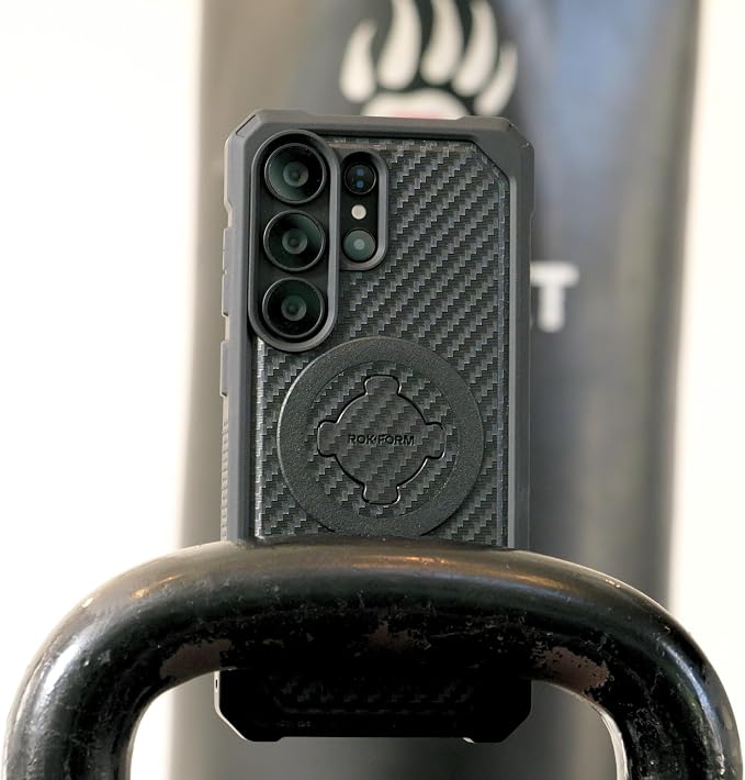 Rokform Rugged Case for Galaxy S26 Magnetic + RokLock (Black)