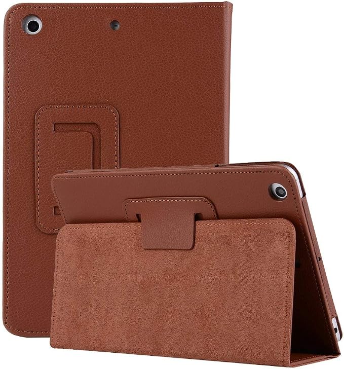Generic Slim Folding Folio Stand Case for iPad Pro 12.9-inch 2017/2015 (Old Model 2nd &amp 1st Generation) Lightweight Magnetic Closure PU Leather Flip Shockproof Auto Wake/Sleep Smart Cover Black