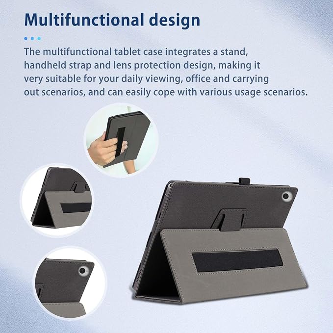 Case for Wacom MovinkPad 11 Drawing Tablet 11inchNOUKAJU Drawing Tablet Protection CoverFolding Stand with Pencil Holder and Wrist StrapProtection Case for Wacom MovinkPad 11(Black)