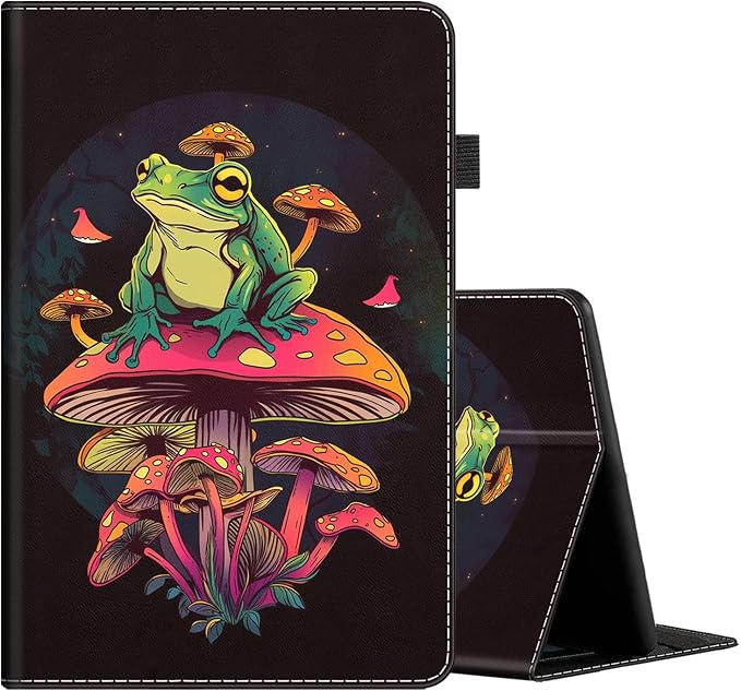 Case Cover for Amazon All-New Kindle Fire 7 Tablet (2022 Release-12th Generation) Latest Model 7 Slim Folding Stand Cover with Auto Wake/Sleep Dancing Skeleton in Mexican Costume