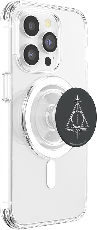 Harry Potter Deathly Hallows Line Art PopSockets Adhesive PopGrip