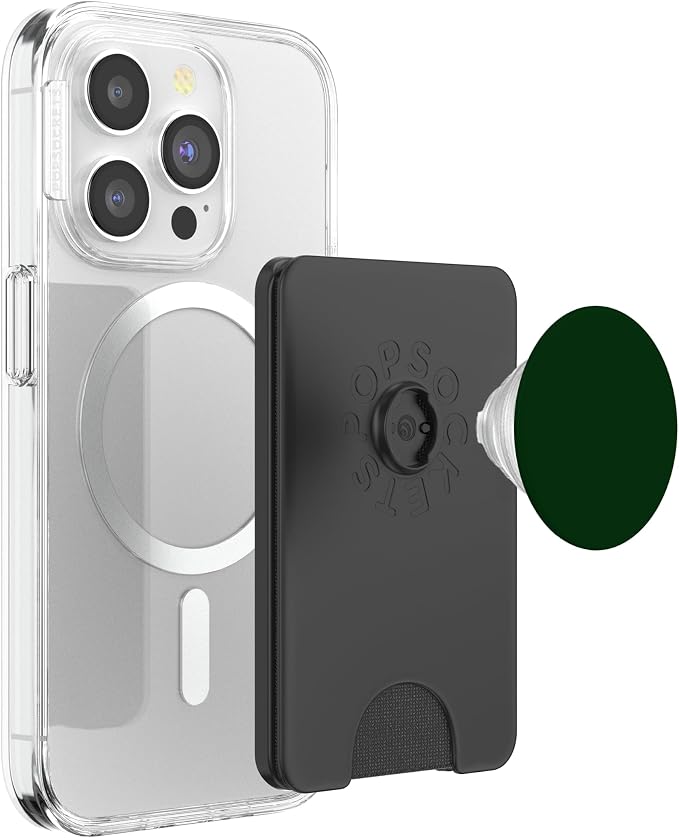 Dark Green Deep PopSockets PopGrip for MagSafe