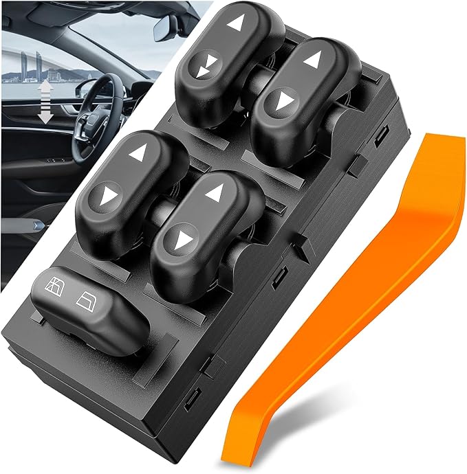Nilight Power Master Window Switch Compatible with 2004 2005 2006 2007 2008 Ford F-150 2003-2006 Expedition 2003-2008 Crown Victoria & Mercury Grand Marquis Replacement Windows Switches