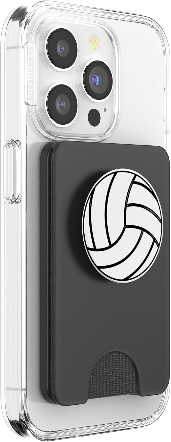 Volleyball White PopSockets Adhesive PopGrip