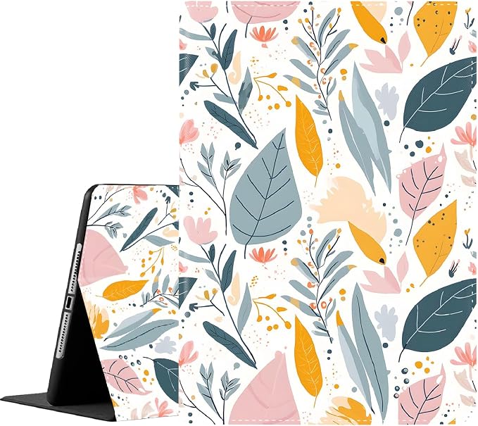 Case for iPad (A16) 11th Generation 11 Inch (2025) for iPad 10th Generation 10.9 Inch (2022) Slim Folding Stand Cover with Auto Wake/Sleep Corgi Dog Eating Ramen 2