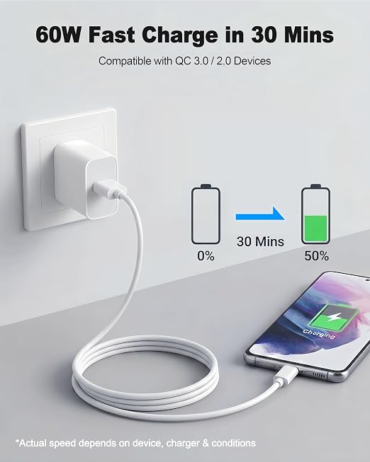3.3FT Micro USB Cable for Old Android Phones/Headphones Charger 5Pack 60W USB A to Micro USB Cable for Samsung Galaxy S6/S7 J7 Edge Note 5 PS4/PS3 Controller Kindle Charger Cable Replacement MP3