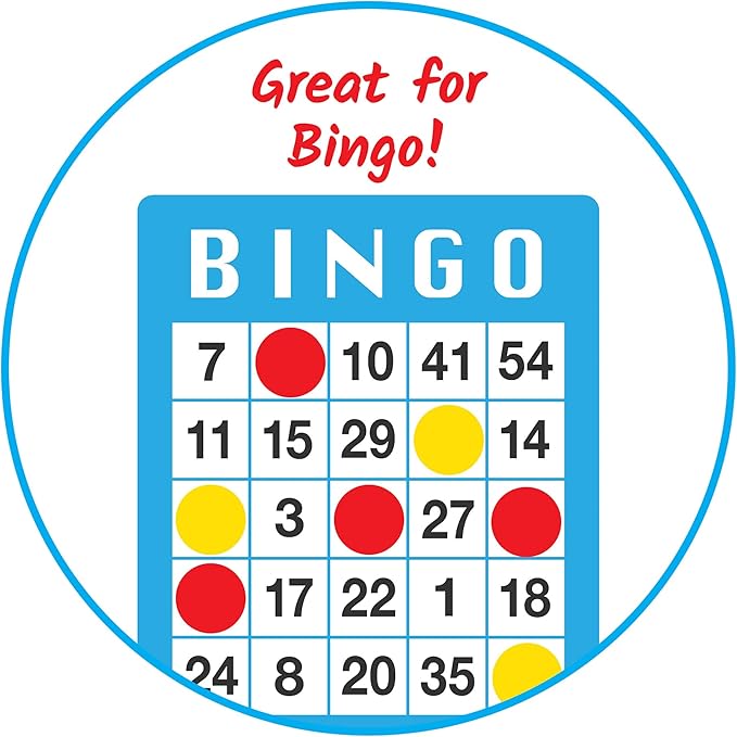 hand2mind Foam Two-Color Counters, Red and Yellow Counters, Counting Manipulatvies, Math Counters for Kids, Counting Chips, Math Manipulatives, Math Bingo Chips, Counters for Kids Math (Pack of 200)