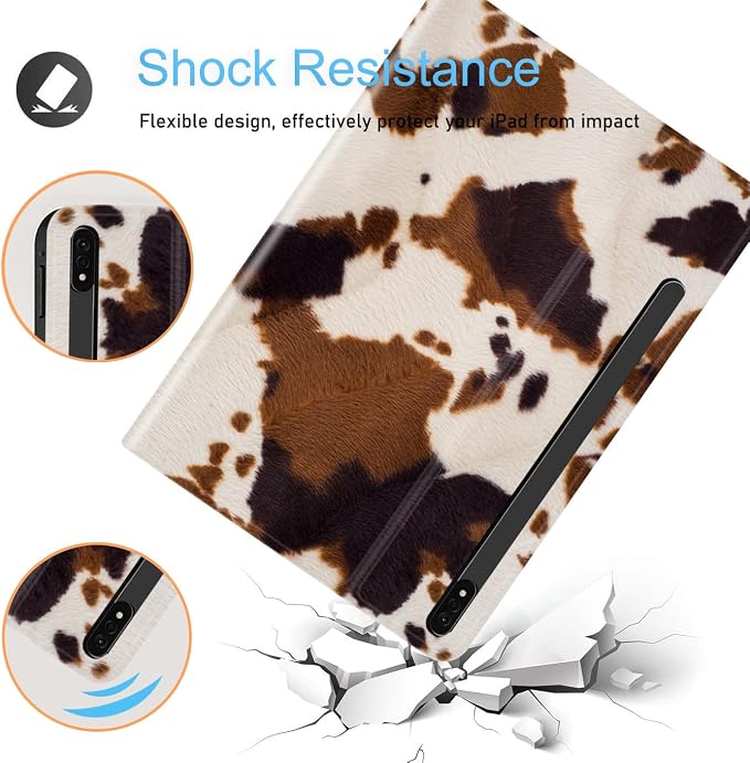 Case for Samsung Galaxy Tab S8 Plus 2022/S7 FE 2021/S7 Plus 2020 12.4 inch Ultra-Thin Multi-Angle Bracket Full Body Case with Wake/Sleep Function - Bible Phil 4-13 Floral
