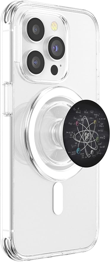 Atomic Nuclear Science and Physics Blackboard PopSockets Adhesive PopGrip