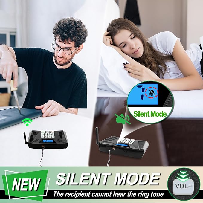 Intercoms Wireless for Home Upgrade, Hands-Free Intercom with Automatic Answer, 5300 Feet Range Full Duplex Home Intercom System for Business Store Office Easy to Use(3Packs, Black)