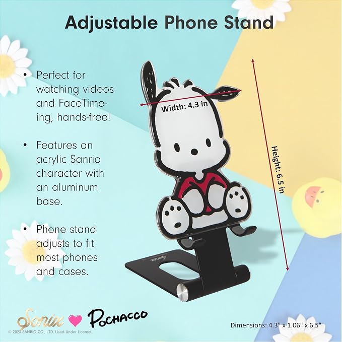 Sonix x Sanrio Character Phone Stand | Adjustable Cell Phone Holder Desk Stand Dock | Badtz Maru
