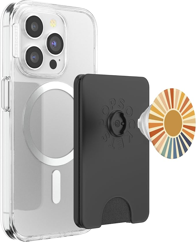 Sunset Retro Fall Colors Nostalgic Style Phone Popper PopSockets Adhesive PopGrip