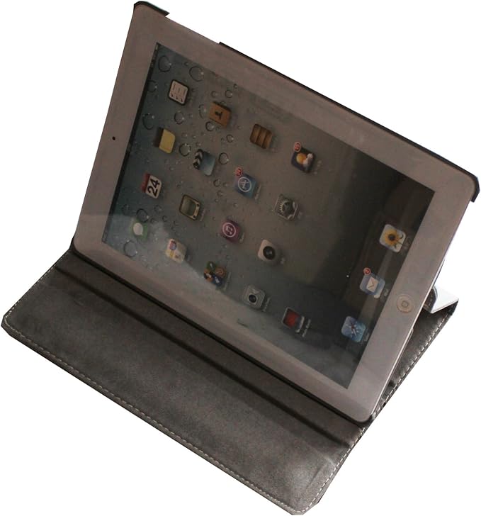 Case for iPad mini 4 Rotating Stand Smart Cover Magnetic Auto Wake Up/Sleep for iPad mini 4 4th A1538 A1550 MK6K2LL/A MK6L2LL/A MK872LL/A MK882LL/A MK9P2LL/A MK9Q2LL/A (Black)