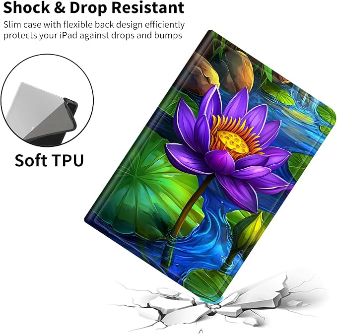 Case for iPad (A16) 11th Generation 11 Inch (2025)/ iPad 10th Generation 10.9 inch 2022Slim PU Leather Smart Cases Covers with Auto Wake/Sleep-Beast Roared