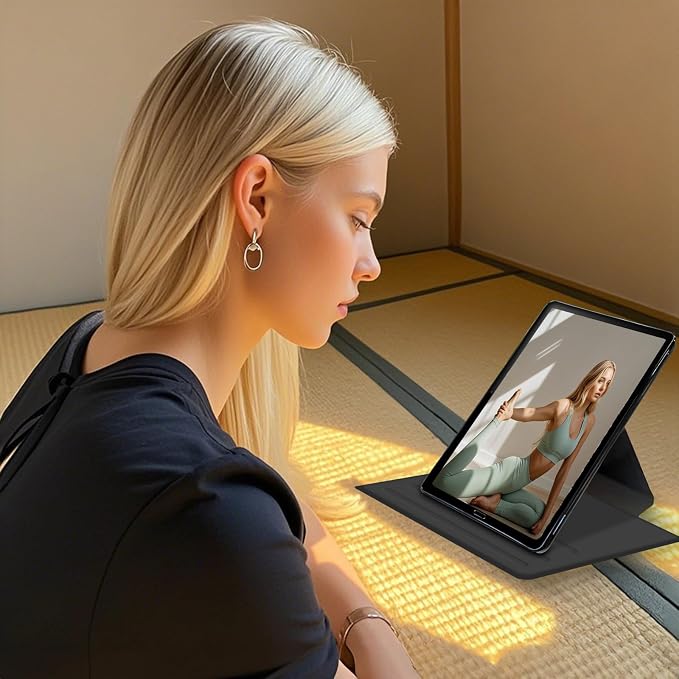 for Amazon Fire Max 11 2023 Release Table Case 11'' Rotating Auto Wake Sleep Leather Table Case for Amazon Fire Max 11 2023 Release Stand Bird Flowers Design for Woman Man