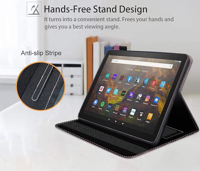 Case for Amazon Kindle Fire Max 11 Tablet (13th Generation 2023 Release) - Slim Fit Standing Cover with Auto Sleep/Wake for All-New Fire 11 Max Tablet，Enchanted Forest 2