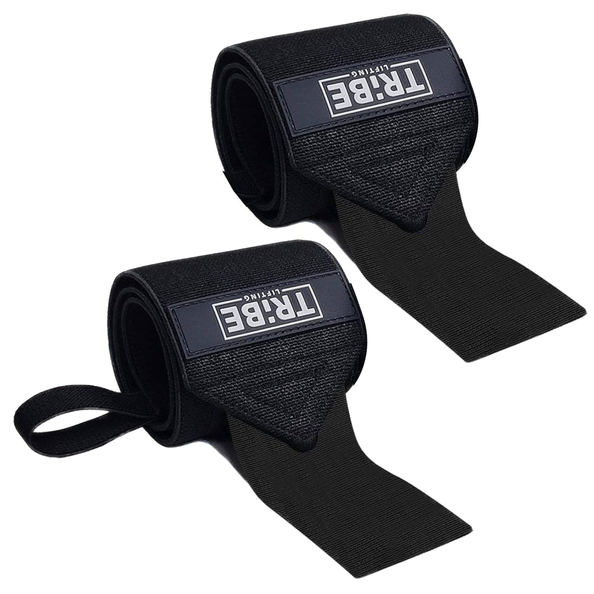 Tribe Lifting Wrist Wraps 18 Inch — Heavy Duty Wrist Support for Lifting