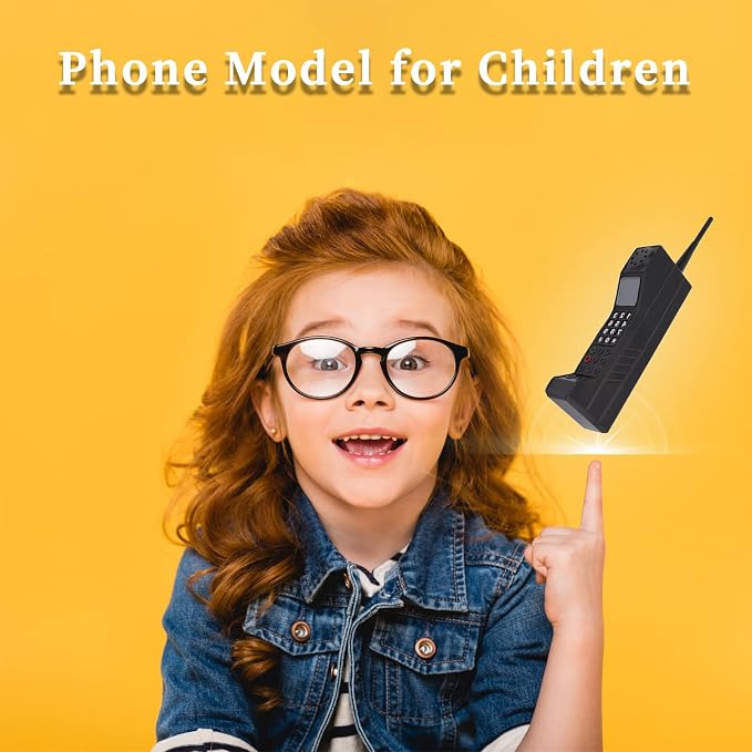 Retro 90s Mobile Phone Prop - Black for 80s 90s Party Decor &amp Home Living Room Decor