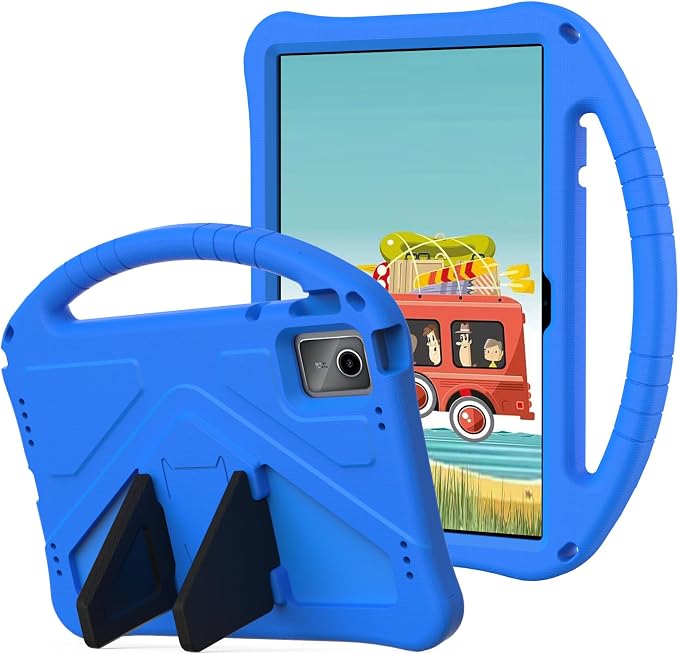 YRH for Moto Pad 2026 Case 11'' Kids EVA Shockproof Tablet Cover with Stand Handle Black